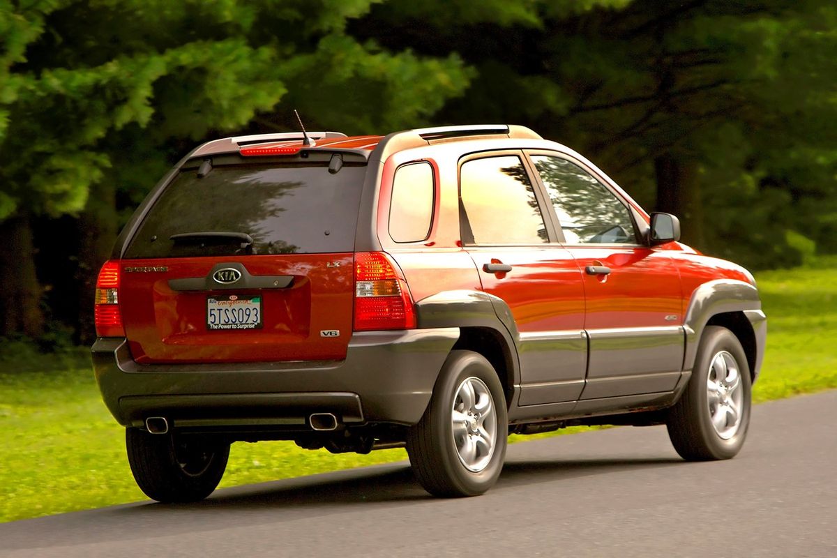 Kia Sportage 2004. Bodywork, Exterior. SUV 5-doors, 2 generation