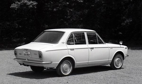 Toyota Corolla 1966. Carrosserie, extérieur. Berline, 1 génération
