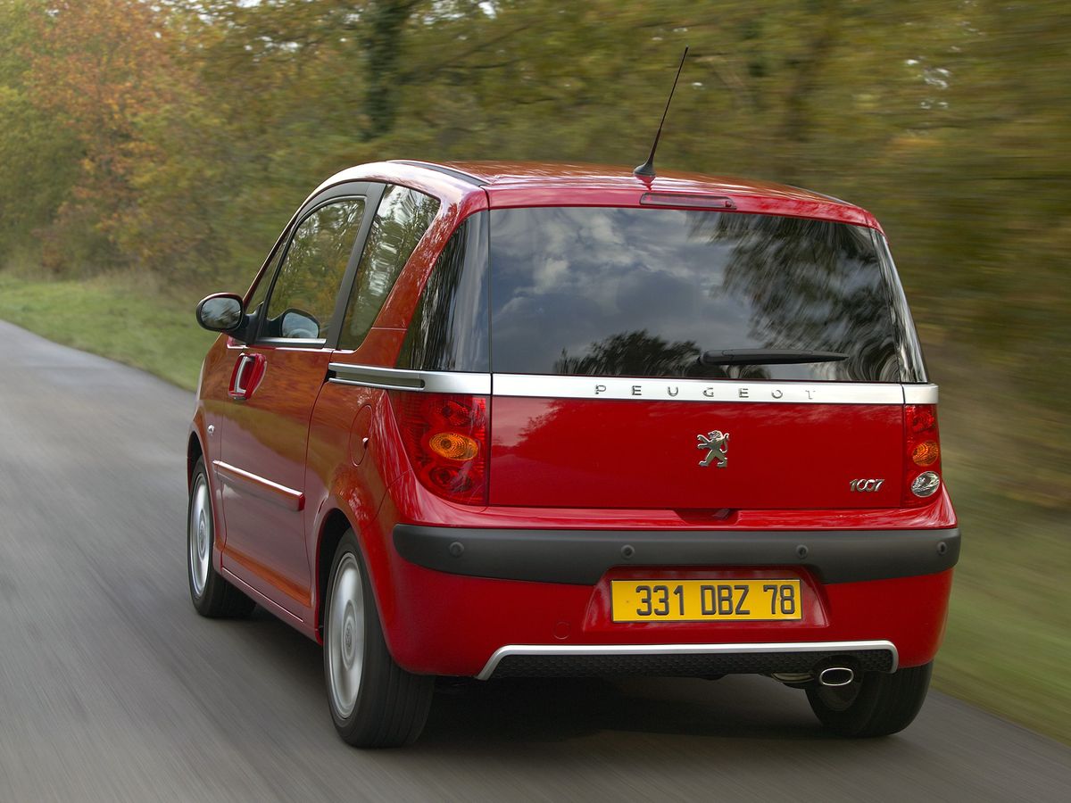 Peugeot 1007 2005. Carrosserie, extérieur. Hatchback 3-portes, 1 génération