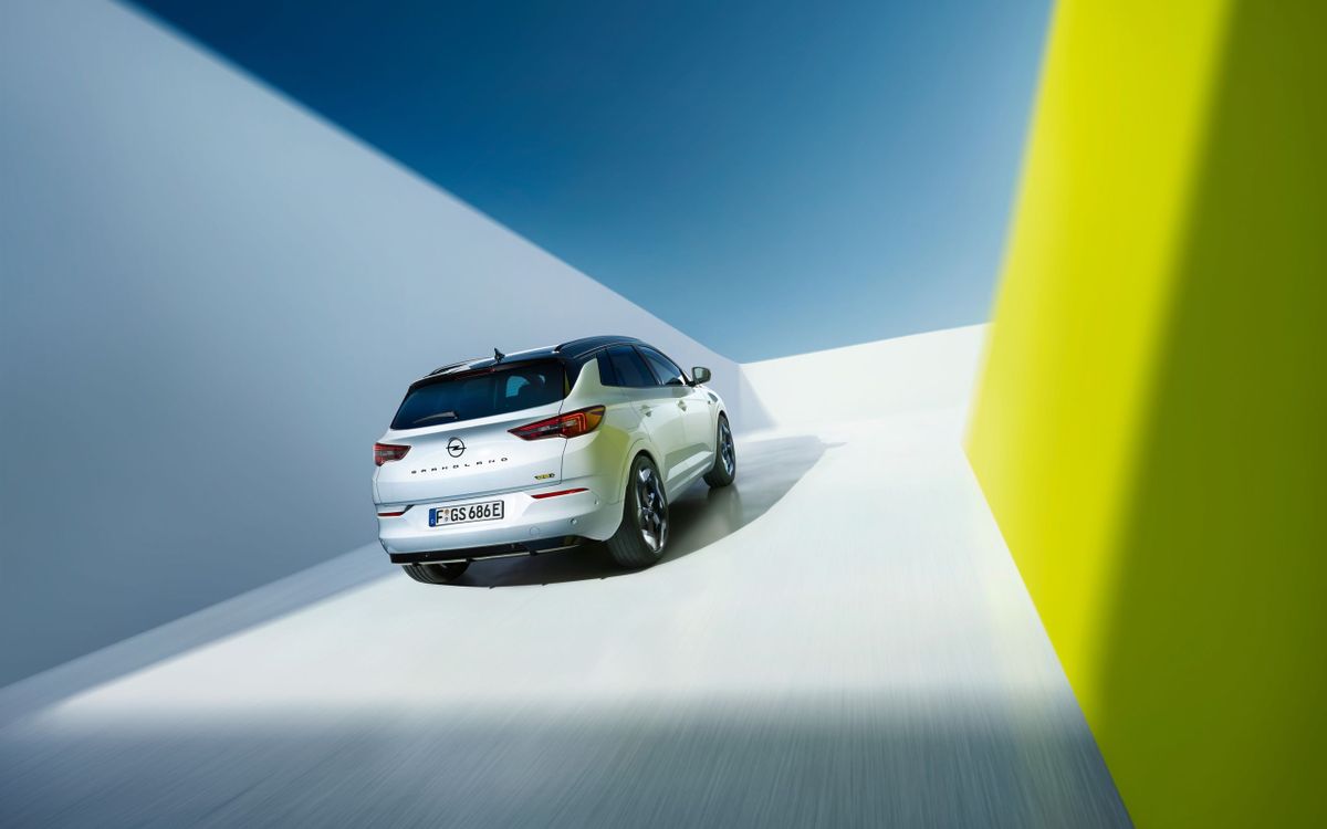 Opel Grandland 2021. Carrosserie, extérieur. VUS 5-portes, 1 génération, restyling 1