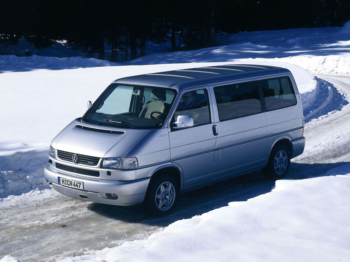 Volkswagen Multivan 1990. Carrosserie, extérieur. Monospace, 4 génération