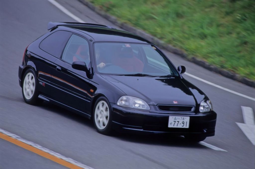 Honda Civic Type R 1997. Carrosserie, extérieur. Hatchback 3-portes, 6 génération