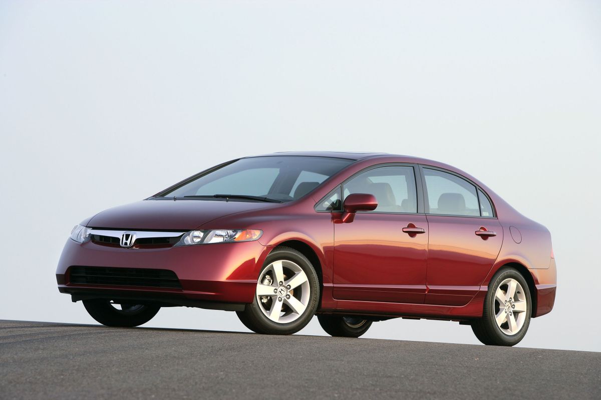 Honda Civic (USA) 2005. Bodywork, Exterior. Sedan, 8 generation