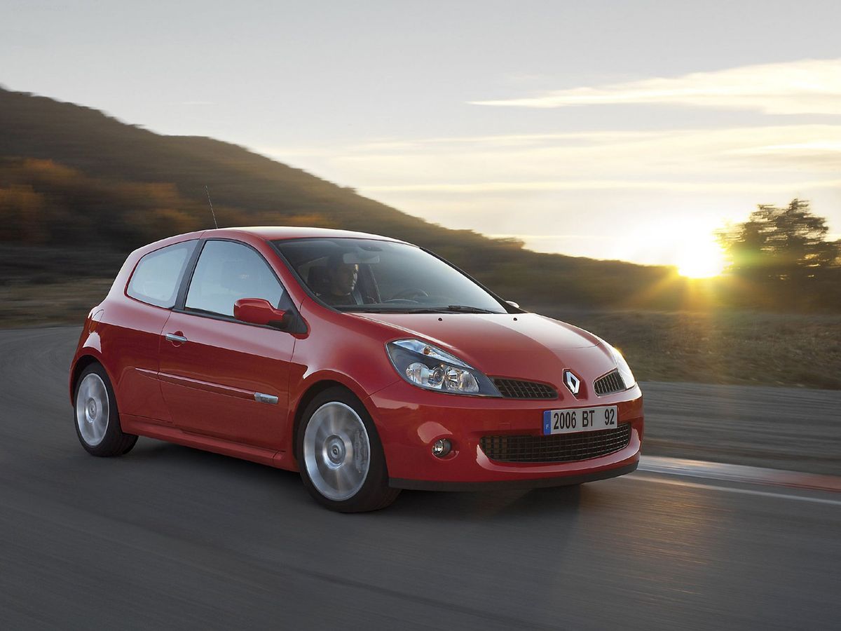 Renault Clio RS 2006. Carrosserie, extérieur. Mini 3-portes, 3 génération