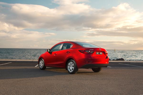 Mazda 2 2014. Bodywork, Exterior. Sedan, 3 generation