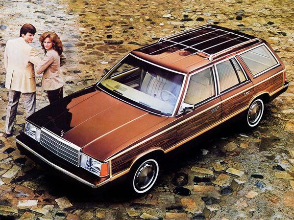 Plymouth Reliant 1981. Carrosserie, extérieur. Break 5-portes, 1 génération