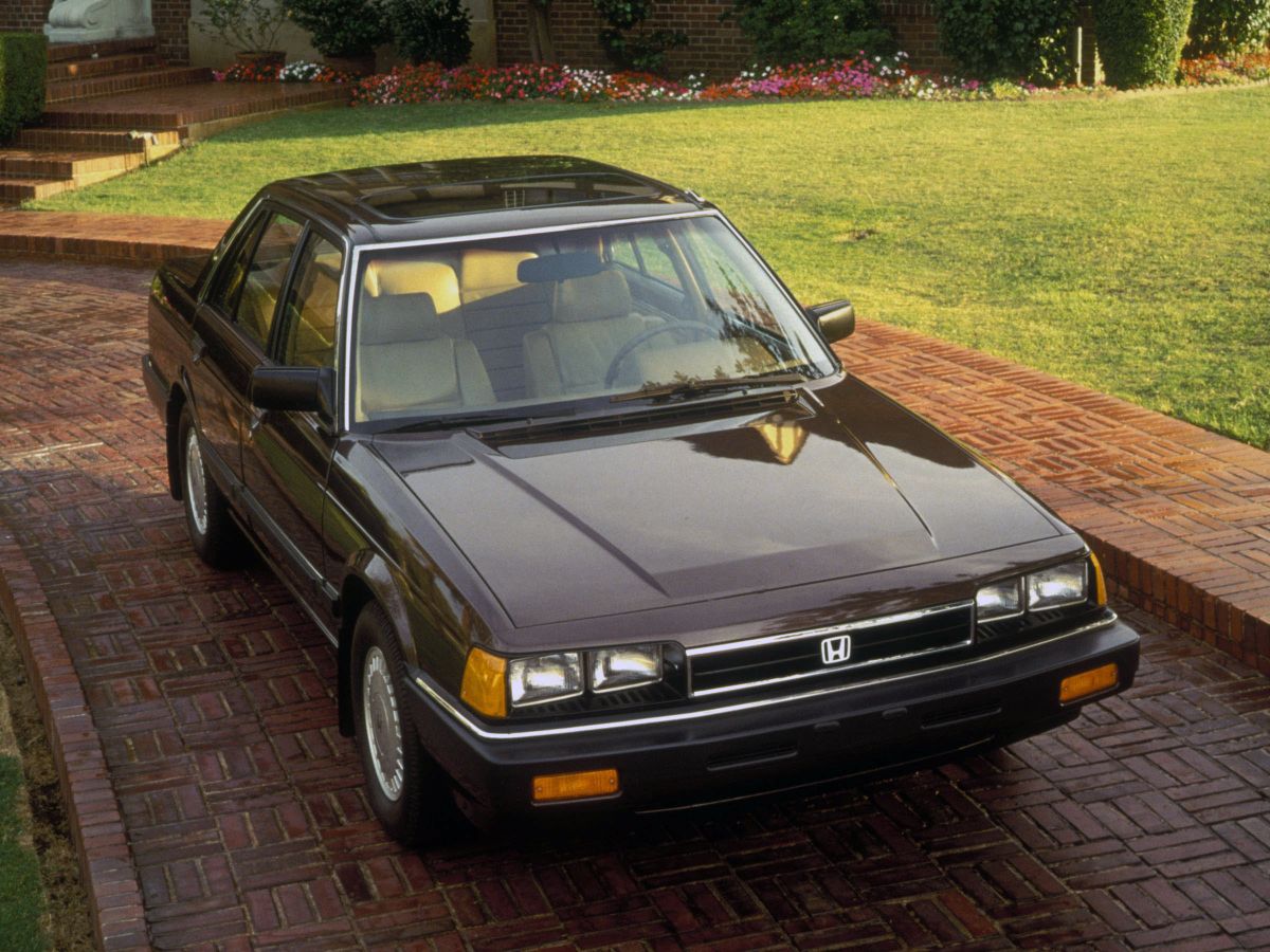 Хонда Аккорд 1981. Кузов, экстерьер. Седан, 2 поколение