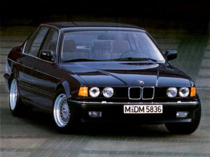 BMW 7 series 1986. Bodywork, Exterior. Sedan, 2 generation